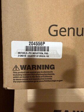 204556P motor BRAND NEW SEALED with receipt from SPEEDQUEEN